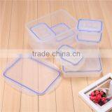 Wholesale Food Grade Microwaveable Clear Plastic Food Container thumbnail-1