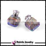 Girls Perfume Bottle Double Sided Stud Earrings 4Colors thumbnail-2