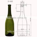Dark Green Glass Champagne Bottle 750ml thumbnail-1