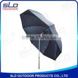 210D PU coating waterproof fishing brolly with aluminum handle