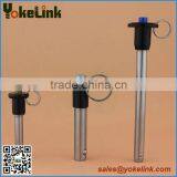 Quick release locking pin ball lock pin