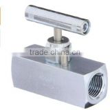 Stainless Steel Straight Needle Valve with Gas Service Seat