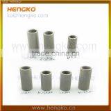 15 25 Microns Sintered Porous SS 316L Stainless Steel Perforated Cylinder Filters thumbnail-3