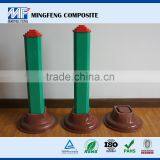 Corrosion Resistance Smooth Surface Fiberglass Guardrail Reflector thumbnail-2
