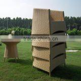 New PE Rattan Outdoor Furniture Garden Cafe Table Set thumbnail-5