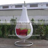 Уникальная форма современной пластиковой висячей стулья для летнего двора thumbnail-2