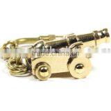 Solid Brass Nautical Cannon Style Key Chain Nautical Cannon thumbnail-1