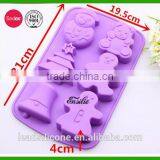 Christmas Gift Silicon Chocolate Cake Candy Mould thumbnail-3
