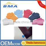 6 Pieces Different Colour Funny Rubber Sliding Door Stopper