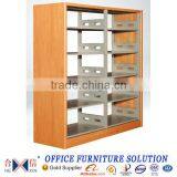Double Sided Library Shelves