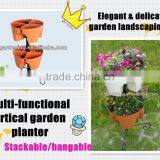 Vertical Garden Supplies, Stackable/hangable Flower Pot for Vertical Garden thumbnail-2
