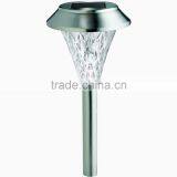 6PK Stainless Steel Solar Pathway Light LED Outdoor Landscape Lawn Lamp thumbnail-1