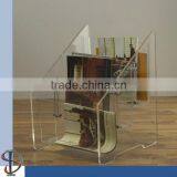 Luxury Acrylic 3-Tier Magazine Stand thumbnail-1