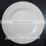 High quality ceramic white dining plate sets