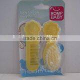 Plum Blossom Shaped Comb With Brush for Children/plastic Hair Brush thumbnail-1