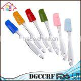 NBRSC Different Types of Kitchen Utensil Silicone Spatulas With Transparent Handle Set of 6 thumbnail-2