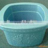 Environment friendly EPP material light weight square foot spa pots