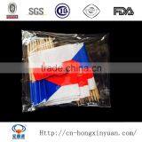 High Quality Disposable Wooden Toothpick With Flag thumbnail-1
