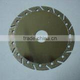 Special Shape Electroplated Diamond Saw Blades for Alabaster /Electroplated Diamond Cutting Disc