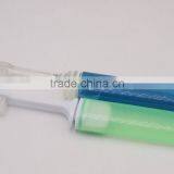 Transparent Own Design Foldable Toothbrush Becautiful Colours Tub thumbnail-3