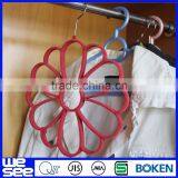 Velvet Hanger for Scarves in Rose Red thumbnail-1