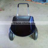78Liter Double Wheel Poly Tray Wheelbarrow thumbnail-3