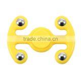 Fidget Hand Spinner Finger Toy Stress Reliever Killing Time Adults/Kids Yellow thumbnail-2