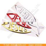 Abs Chrome Badge Metal Logo Sticker Chrome Car Badges thumbnail-4