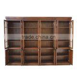 Cabinet Book Shelves James Walnut Doff Mahogany Wood Furniture, Indoor Furniture Cabinet Solid Wood Handmade thumbnail-3