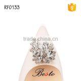 Best Seller Brilliant White Wedding Diamond Jewelry Shoe Clip for Bride Shoes thumbnail-1