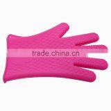 Premium Cooking Gloves + Nonstick Silicone Mat Set Best Heat Resistant Silicone, BBQ Kitchen Cooking Baking Anti Slip Pair thumbnail-4