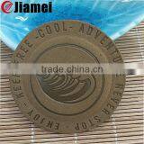 Fashion Design Garment Accessories 2015 Dark Brown Leather Patch