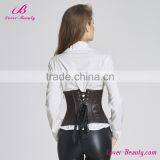 12 Plastic Boned Women Red Corset With 2 Rows Burn Fat Corset thumbnail-6