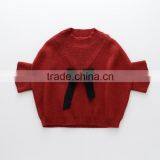 New Model Batwing Sleeve Hand Knit Childrens Baby Girls Sweater Outwear thumbnail-2