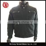 Factory Manufacture Men Black Washed pu Jacket thumbnail-3