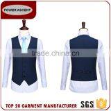 Custom Made Latest Design Basic Standard 2 Button 3 Piece Coat Pant Men Suit thumbnail-3