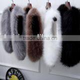 TJ-R-2 Simple Long Fur Style Cheap Fake Fur Vest for Women thumbnail-5