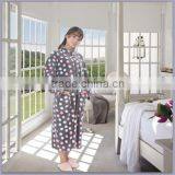 Sexy Coral Floral Robe for Women thumbnail-1