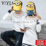 Custom Winter Autumn Casual Long Sleeve Folk Embroidery Couple Sweater thumbnail-2