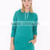 100% Cotton Classic Hoody Pullover Women Blank Raglan Hoodie Wholesale 2016 thumbnail-2