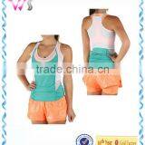 Womens Two Colors Combination Softball Suit thumbnail-1