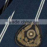 Hot Sale Navy and White Sleeveless Striped Knitted V-Neck Sweater for Women thumbnail-5