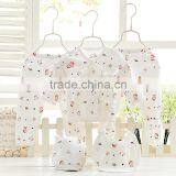 Wholesales Spring Autumn Cotton Printing Baby Clothes Set Wear thumbnail-2
