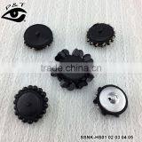 Big Size Resin Black Button Acrylic Beads Buttons For Clothing thumbnail-1