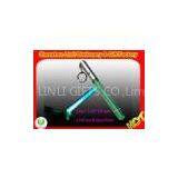 Acrylic and Metal Fiber Flashing Stick Led Keychain Flashlights for Party