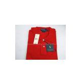 Authentic mens ralph lauren polo shirt,short sleeve,red