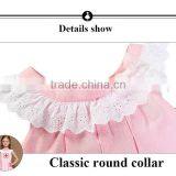 Frozen Original Design Best Price Cotton Casual Dress Designs for Pakistani Girls Lace Child Dress thumbnail-4