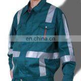 hi vis green winter jacket/hi vis safety reflective jacket/high visible safety jacket workwear