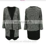 Cardigan 2017 Women Zebra Printed Sweater Knitwear Cardigan With Shawl Neck thumbnail-3