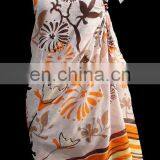 100% COTTON PRINTED SARONG FOR BEACH